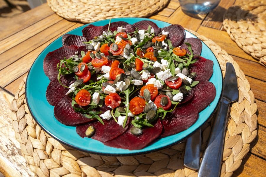 Carpaccio di barbabietola
